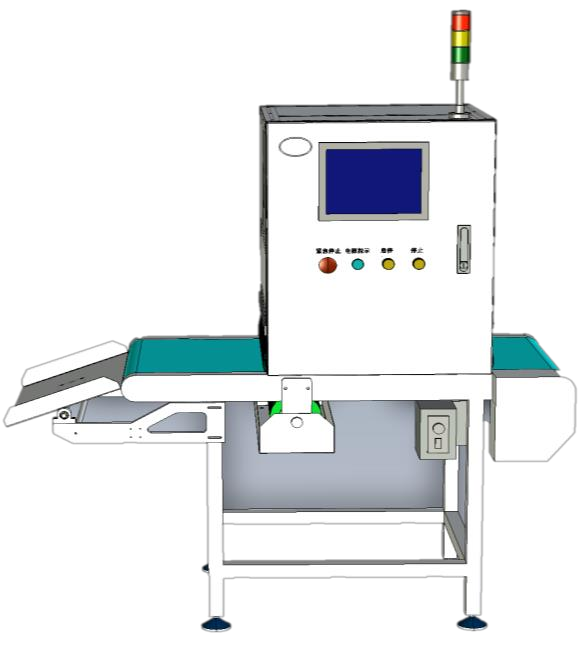 透明半透明的成品包装袋表面异物检测设备